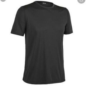 MENS ROHAN CORE SILVER T black SS